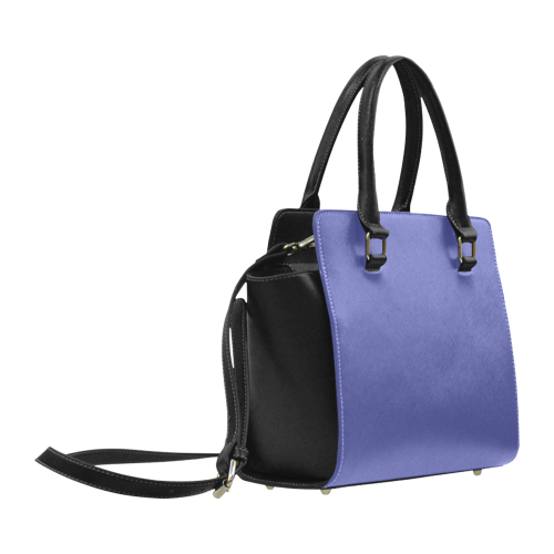 Royal Blue Color Accent Classic Shoulder Handbag (Model 1653)