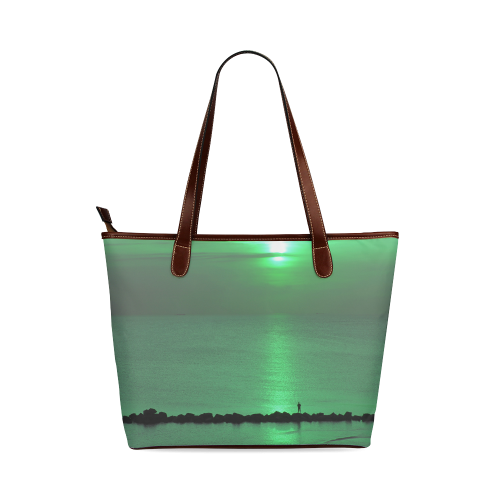 Sunset 2014-1006 Shoulder Tote Bag (Model 1646)