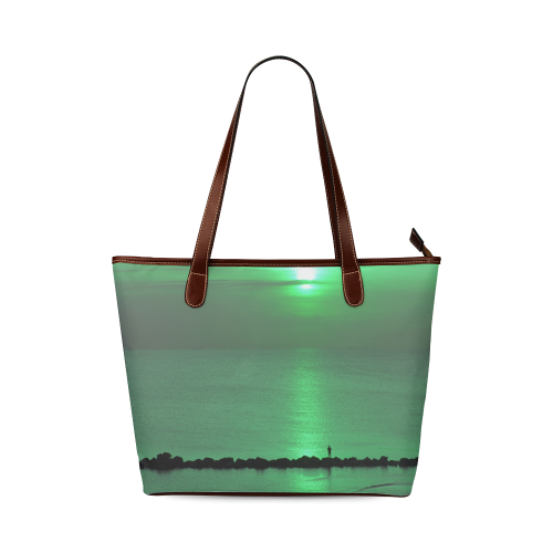 Sunset 2014-1006 Shoulder Tote Bag (Model 1646)