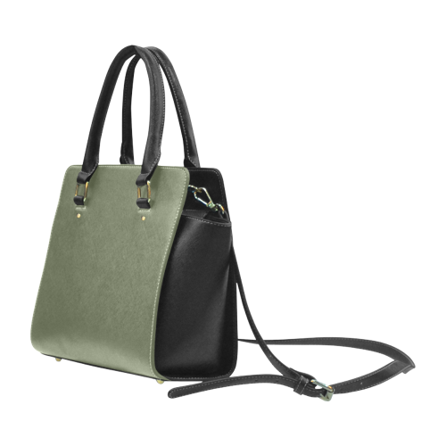 Cypress Color Accent Classic Shoulder Handbag (Model 1653)