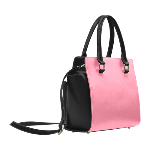 Bubblegum Color Accent Classic Shoulder Handbag (Model 1653)