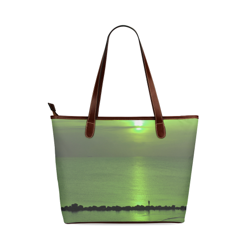 Sunset 2014-1005 Shoulder Tote Bag (Model 1646)