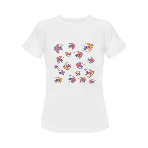 Angel Fish Women's Classic T-Shirt (Model T17）