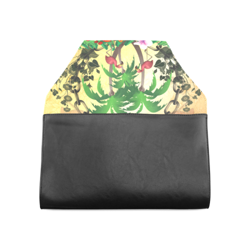 Tropical design Clutch Bag (Model 1630)