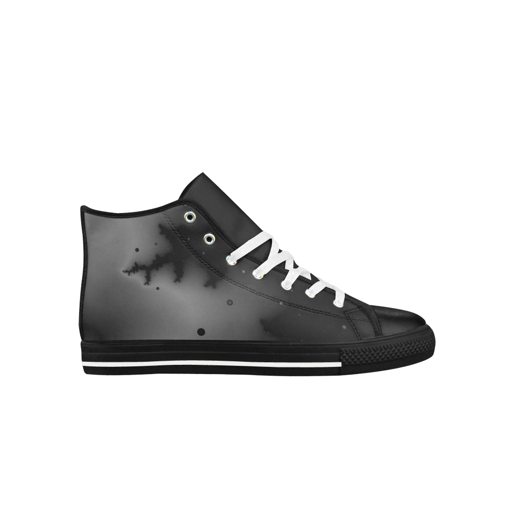 Night Aquila High Top Microfiber Leather Women's Shoes (Model 027) ID