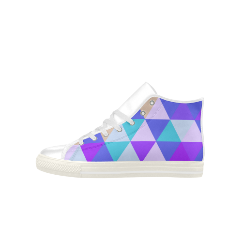 Geometric Purple Triangles