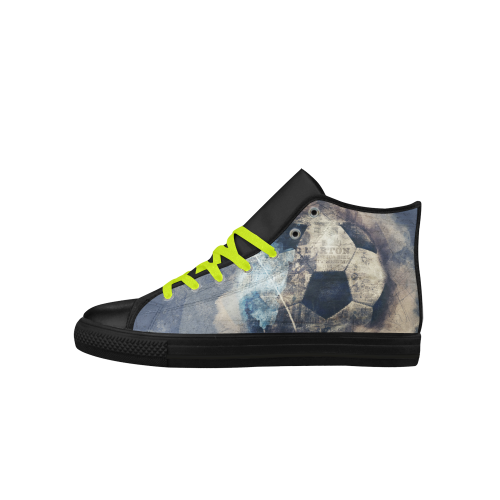 Abstract Blue Grunge Soccer