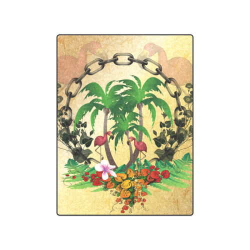 Tropical design Blanket 50"x60"
