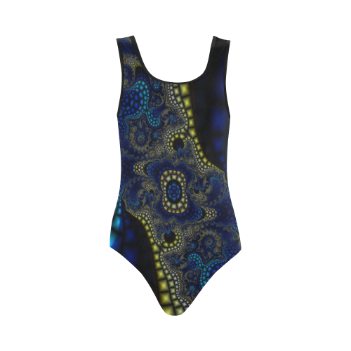 Jewel Vest One Piece Swimsuit (Model S04)