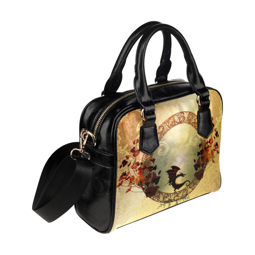 Cute little dragon Shoulder Handbag (Model 1634)