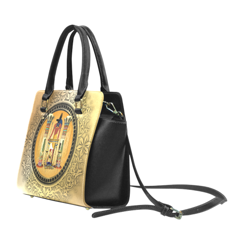 Anubis, golden design Classic Shoulder Handbag (Model 1653)
