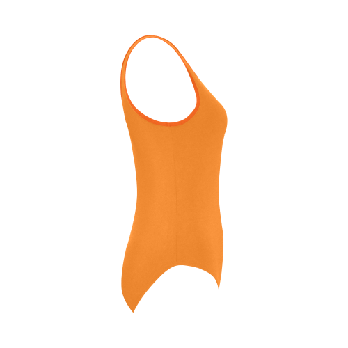 Orange Vest One Piece Swimsuit (Model S04)