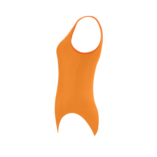 Orange Vest One Piece Swimsuit (Model S04)