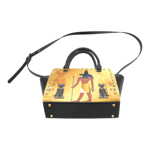 Anubis Rivet Shoulder Handbag (Model 1645)