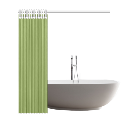 Peridot Color Accent Shower Curtain 69"x72"