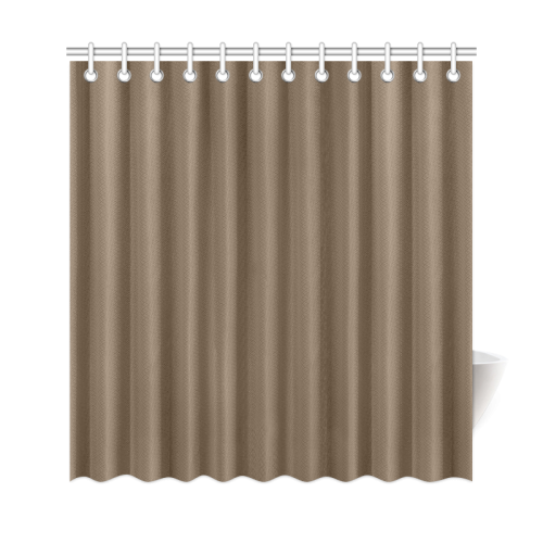 Sepia Color Accent Shower Curtain 69"x72"