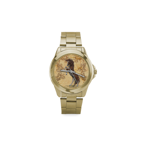Wonderful horse Custom Gilt Watch(Model 101)
