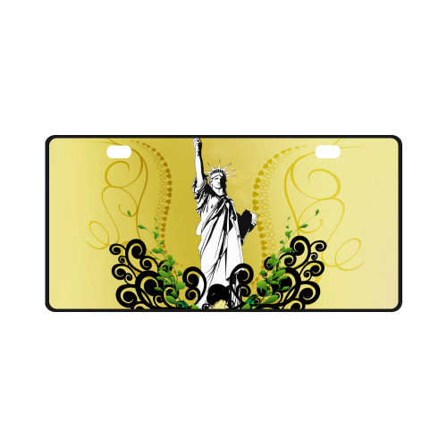 Statue of liberty License Plate