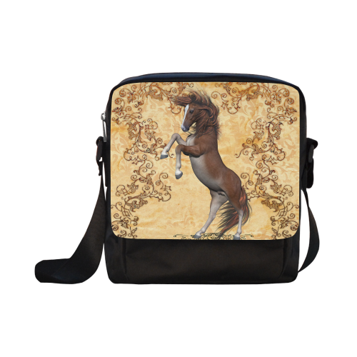 Wonderful horse Crossbody Nylon Bags (Model 1633)