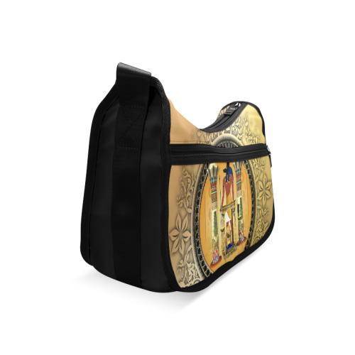 Anubis, golden design Crossbody Bags (Model 1616)