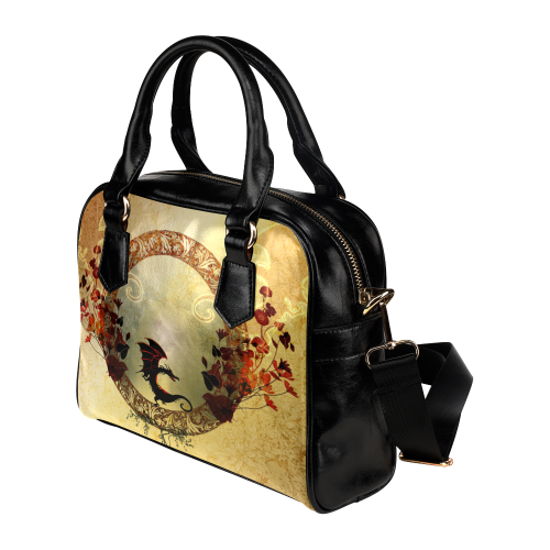 Cute little dragon Shoulder Handbag (Model 1634)