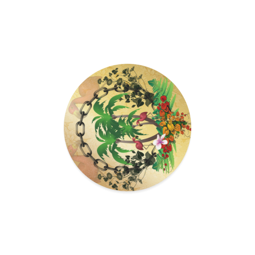 Tropical design Round Coaster