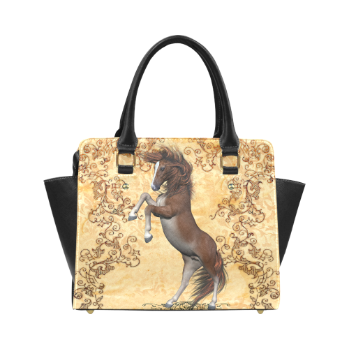 Wonderful horse Classic Shoulder Handbag (Model 1653)