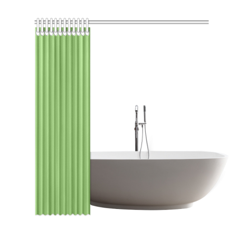 Kiwi Color Accent Shower Curtain 69"x72"