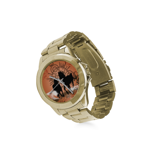 Black horses Custom Gilt Watch(Model 101)