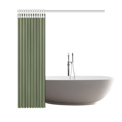 Cypress Color Accent Shower Curtain 69"x72"
