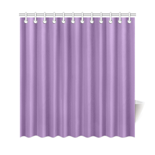 Amethyst Orchid Color Accent Shower Curtain 69"x72"