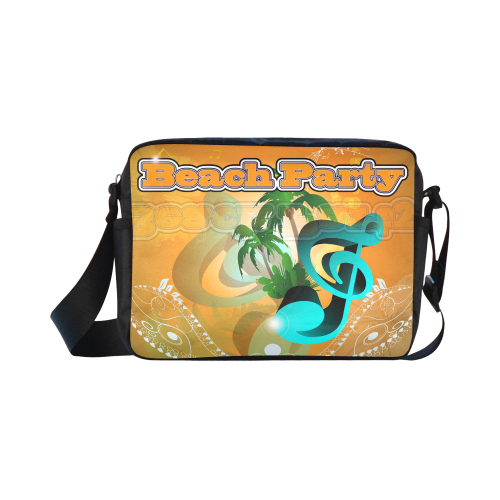 Beach party Classic Cross-body Nylon Bags (Model 1632)