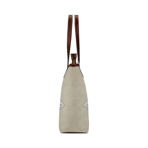 Music, key notes Shoulder Tote Bag (Model 1646)