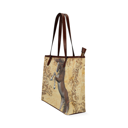 Wonderful horse Shoulder Tote Bag (Model 1646)