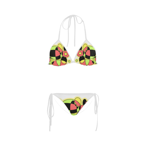Linked Shapes Custom Bikini Swimsuit