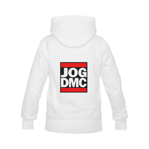 Funny Parody JOG DMC Women's Classic Hoodies (Model H07)