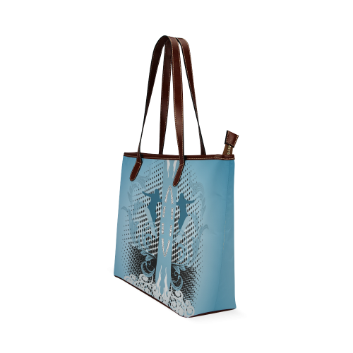 Snowboarding Shoulder Tote Bag (Model 1646)