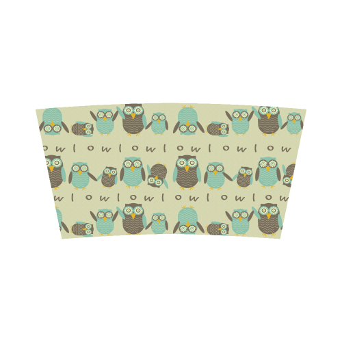 Energetic Owls Bandeau Top