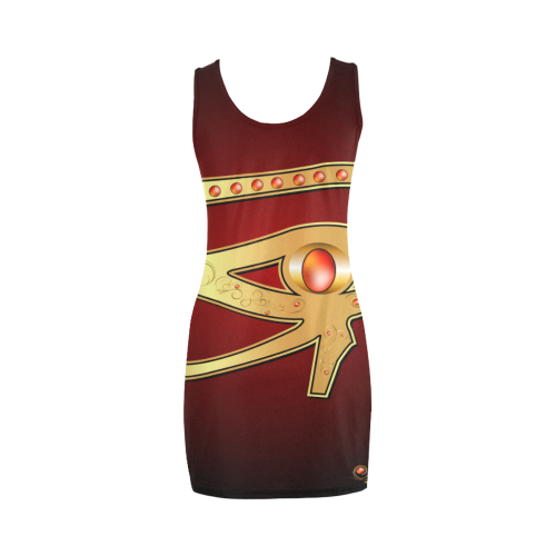 All seeing eye Medea Vest Dress (Model D06)
