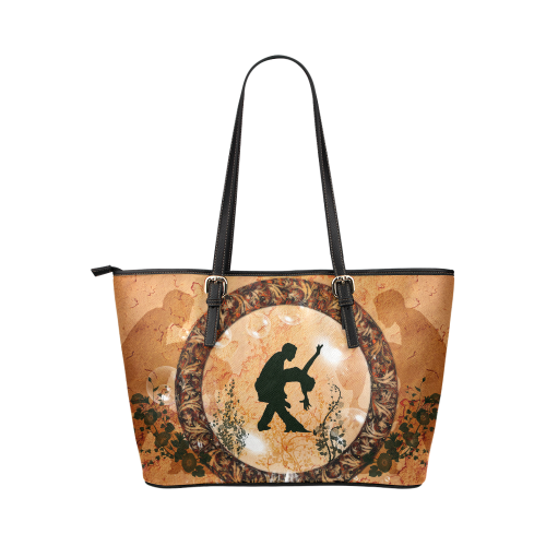 Dancing Leather Tote Bag/Large (Model 1651)