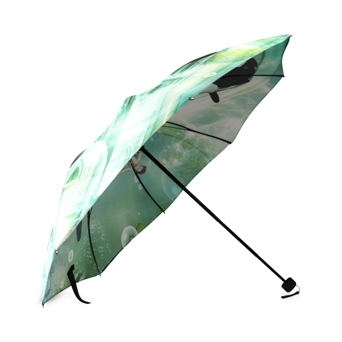 Orca with mermaid Foldable Umbrella (Model U01)