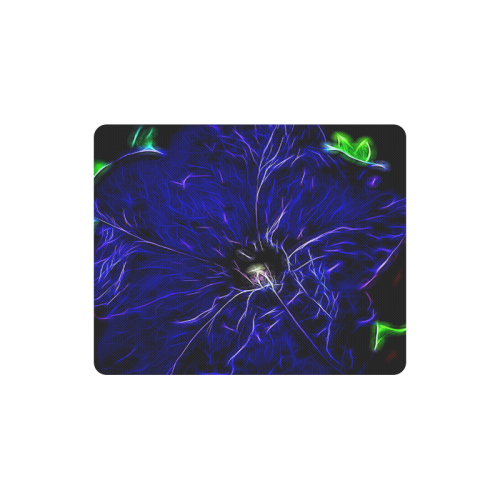 Blue Petunia Topaz Rectangle Mousepad