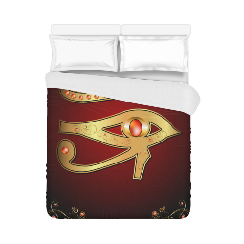 The all seeing eye Duvet Cover 86"x70" ( All-over-print)