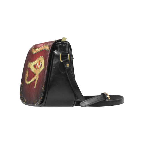 The all seeing eye Classic Saddle Bag/Large (Model 1648)