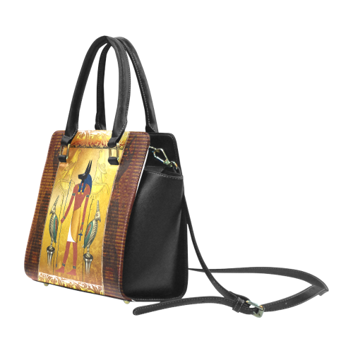 Anubis Rivet Shoulder Handbag (Model 1645)