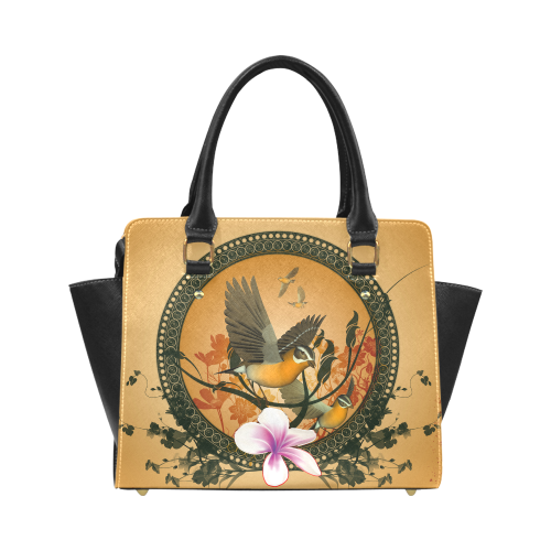 Birds Classic Shoulder Handbag (Model 1653)