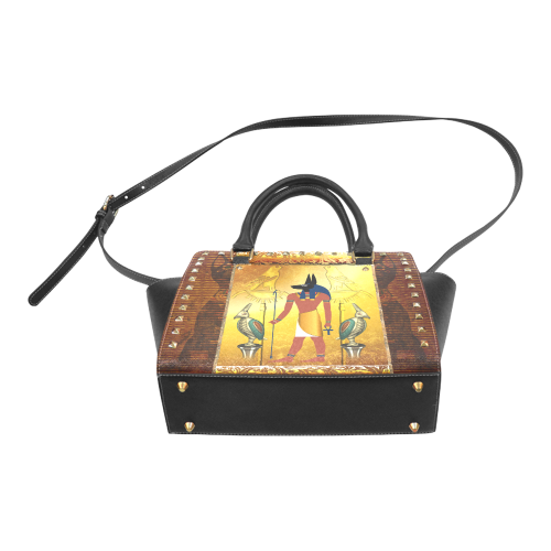 Anubis Rivet Shoulder Handbag (Model 1645)