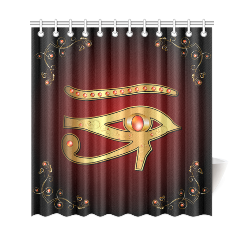 The all seeing eye Shower Curtain 69"x72"