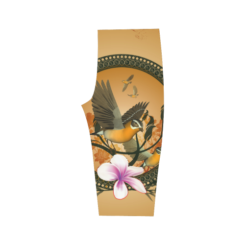 Songflowers Hestia Cropped Leggings (Model L03)