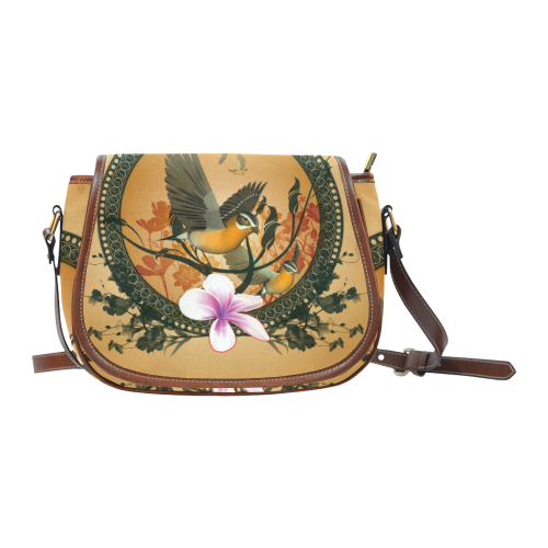 Birds Saddle Bag/Small (Model 1649) Full Customization